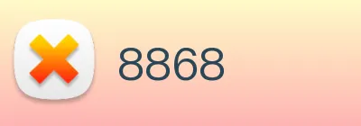 8868 logo